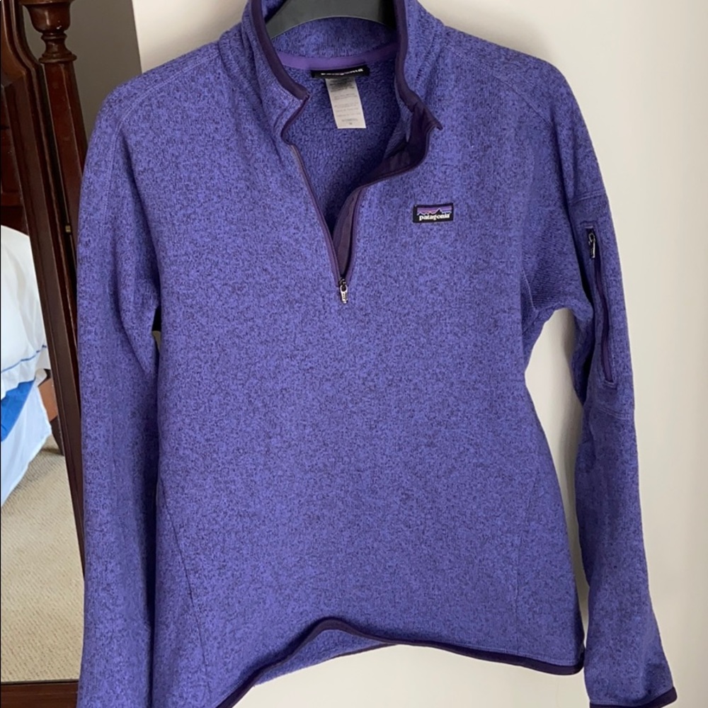 patagonia better sweater 1/4 zip fleece pullover